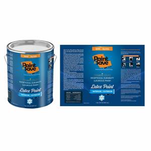 FZ Self-adhesive Bopp Design <b>Paint</b> Bucket Label Colorful Chemical Waterproof Label Sticker for Plastic Bucket and Metal Cans - Product Image 1