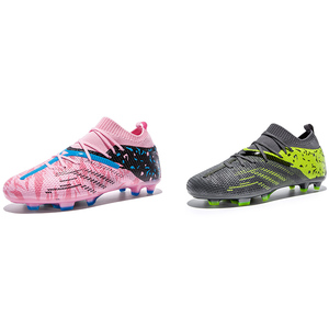 Chaussures <span class=keywords><strong>de</strong></span> football imperméables personnalisables Mammon <span class=keywords><strong>de</strong></span> style <span class=keywords><strong>Messi</strong></span> - Crampons <span class=keywords><strong>de</strong></span> futsal <span class=keywords><strong>de</strong></span> haute qualité pour intérieur/extérieur FG/TF - Product Image 1