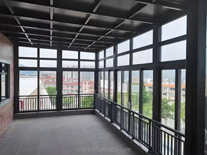 Large-Span Custom-Size <strong>Sunroom</strong> - Hotel/Residential Garden Glass Enclosure - Product Image 3