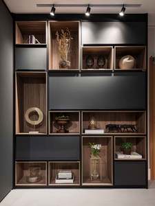 Modern Versatile Wood Panel Decorative Bookshelves & <b>Sideboards</b> for Home Bedroom Living Room Dining & Hotel Use - Product Image 4