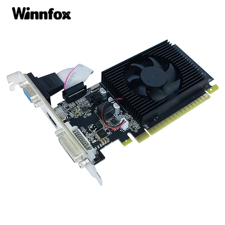 심천 제조업체 도매 2gb 4gb sdr3 gt730 64bit 30w 비디오 카드 그래픽 Vga 카드