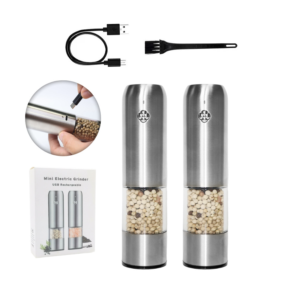 Stainless steel natural color (double pack)