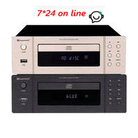 Lecteur CD sans fil 5.0 - Système audio stéréo domestique HiFi sans perte avec télécommande et écran numérique