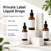 Gouttes liquides de Shilajit de l'Himalaya 30ML Complément alimentaire naturel Extrait pur de Shilajit Liquide Marque privée OEM