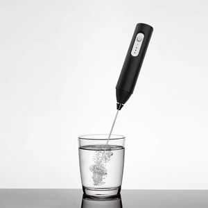Accesorios para Café, Espumador <span class=keywords><strong>de</strong></span> <span class=keywords><strong>Leche</strong></span> Eléctrico Tipo C para Café, Espumador <span class=keywords><strong>de</strong></span> <span class=keywords><strong>Leche</strong></span> para Hacer <span class=keywords><strong>Espuma</strong></span>, Varilla Mezcladora, Espumador <span class=keywords><strong>de</strong></span> <span class=keywords><strong>Leche</strong></span> Manual para Latte Art - Product Image 3