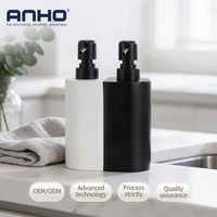 Distributeur de savon rechargeable avec pompe, grand récipient à lotion pour comptoir de salle de bain, évier, cuisine