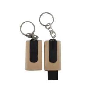 Push and Pull Wooden USB Stick USB Flash Memory Sticks Wooden Long Strip Pen Thumb Drive