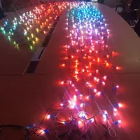 Luci di natale a led programmabili 1903/2811ic DC5V/12V effetto lampeggiante luci pixel a LED colore pieno RGB luci stella di Natale a led