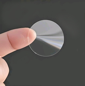 custom clear round adhesive sticker seal <b>label</b> for envelope - Product Image 2