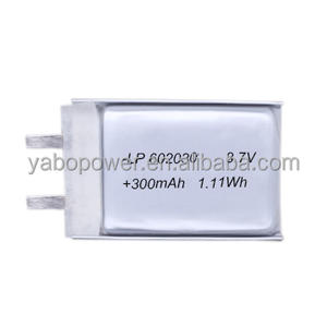 <span class=keywords><strong>3</strong></span>,7 V lipo battery 300 mAh lithium polymer battery for gps tracker mp3 mp4 bluetooth headset - Product Image 1