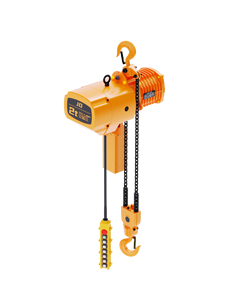 รอกโซ่ไฟฟ้า 4400 ปอนด์ 2 ตัน รอกยกอุตสาหกรรม 2T พร้อมตะขอ ความเร็วเดี่ยว/คู่ สำหรับคลังสินค้า โรงงาน เครนเหนือศีรษะ - Product Image 6