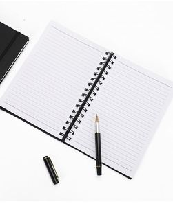 Carnet de notes promotionnel de haute qualité avec logo personnalisé, spirale, couverture rigide, pour étudiants et écoles, avec logo - Product Image 3