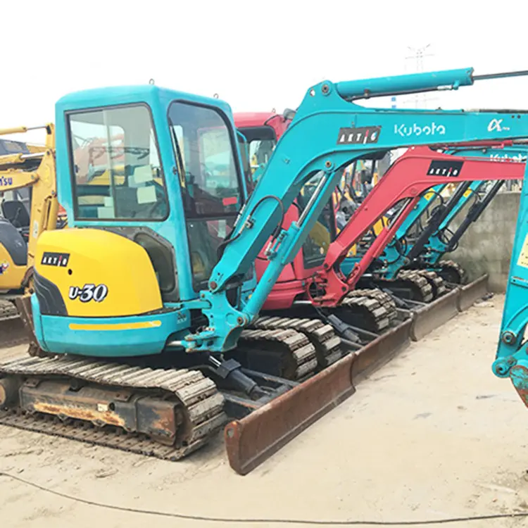 U30 Micro Crawler Excavator Tracked Digger U-30 U30 Rubber Japan Used Kubota Mini 3 Ton 2020 2019 Cheap Provided Original 2021