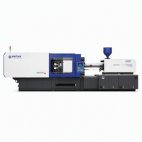 MA470T Hydraulische Horizontale Hoge-snelheid Volledig Automatische Mes-Vork Energiebesparende Fruitmand PP Vormmachine 51g/s 46g