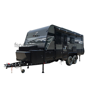 Caravane tout-terrain spacieuse à double essieu, caravane de luxe à essieu tandem, camping-car multi-lits, cuisine <span class=keywords><strong>Thetford</strong></span>, salle de bain, toilettes - Product Image 2