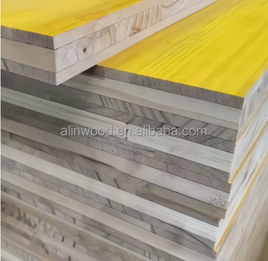 Pannelli per casseforme in <span class=keywords><strong>compensato</strong></span> a <span class=keywords><strong>3</strong></span> strati, design moderno, per edilizia, con <span class=keywords><strong>pannello</strong></span> giallo da 21 <span class=keywords><strong>mm</strong></span> E0 a basso contenuto di formaldeide - Product Image 1