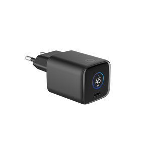 Cargador USB C GaN OEM de 45W con Pantalla, Adaptador de Corriente Tipo C con Carga Rápida AVS PD de 45W para <span class=keywords><strong>iPhone</strong></span> 15 16 17 Samsung S24 S25 - Product Image 5