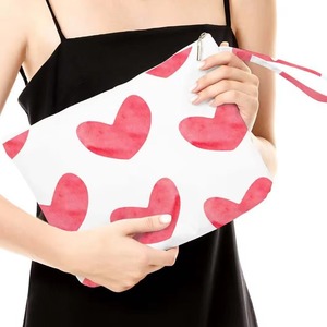 กระเป๋าใส่เครื่องสำอางแบบพกพา PVC สไตล์แฟชั่นที่เรียบง่ายกระเป๋าช้อปปิ้งความจุขนาดใหญ่ผลิตจากผ้าออกซ์ฟอร์ด - Product Image 4