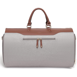 Free sample Superior Foldable Leather Fashion Suit <b>Cover</b> with Custom Logo for Storing <b>Garment</b> Bags, Travel Dust <b>Covers</b> - Product Image 1