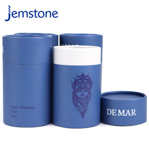 Boîte d'emballage cylindrique en carton kraft recyclable de qualité alimentaire pour capsules de café sur mesure, conteneur pour poudre de protéines - Product Image 2