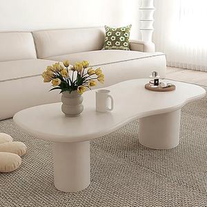 Mobilier moderne pour le salon <span class=keywords><strong>table</strong></span> de <span class=keywords><strong>cocktail</strong></span> minimaliste <span class=keywords><strong>scandinave</strong></span> en mdf <span class=keywords><strong>table</strong></span> basse de forme irrégulière - Product Image 1