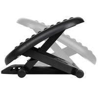 Repose-pieds réglable en plastique avec certification CE RoSH, coussin de chaise de 25 mm en HIPS, repose-pieds, tabouret