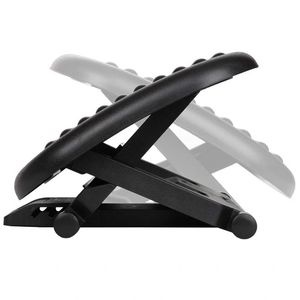 ईस रोश चेयर पैर पैड के साथ समायोज्य प्लास्टिक फुटरेस्ट पैर आराम स्टूल - Product Image 5