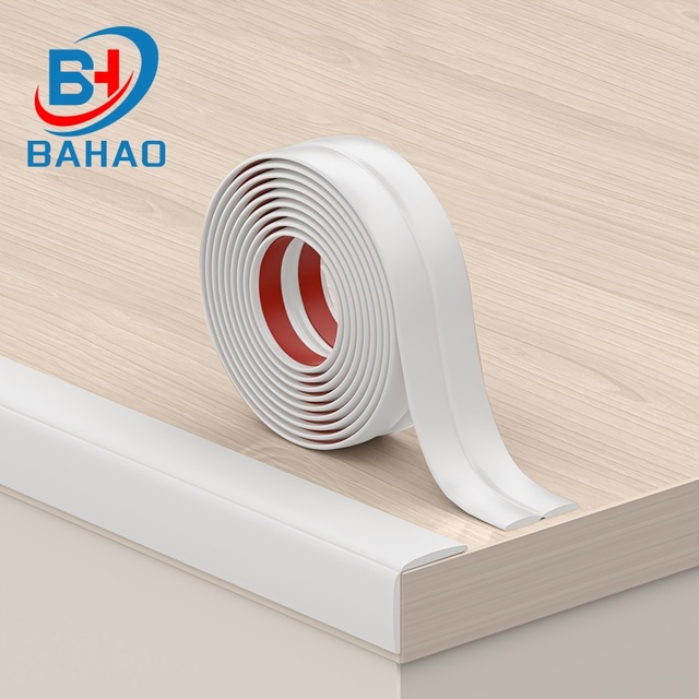 Manufacturer Wholesale 2026 Residue-Free PVC Corner Edge Guard 20-60mm 50m Roll Self-Adhesive Wall Floor Trim Strip