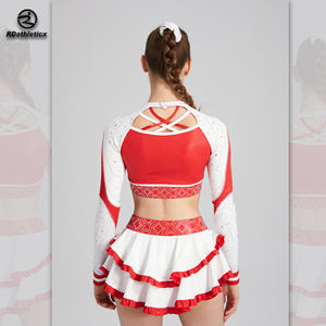 بيع بالجملة اسكواش الفتيات أداء زي المدرسة يهتف زي رائد - Product Image 2