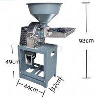 Machine de broyage de farine commerciale broyeur feuilles de thé sel épices noix de coco machines de broyage