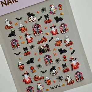 3D เล็บผีผีติดด้วยต<span class=keywords><strong>น</strong></span>เองสติ๊กเกอร์ติดเล็บ<span class=keywords><strong>น</strong></span>่ารักลายใยแมงมุมใยแมงมุมตกแต่งเล็บรูปหัวกะโหลกรูปหัวใจศิลปะสำหรับวันฮาโลวี<span class=keywords><strong>น</strong></span> - Product Image 6