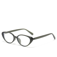 Gafas Retro Maillard con montura de ojo de gato TR90 para mujer, gafas graduadas 6614-1
