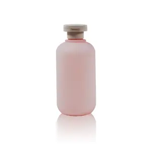 15ml 80ml 100ml 200ml 300ml pink plastic cosmetics bottle jar soft tube set for shampoo conditioner toner body scrub cream