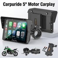Carpuride W502S Pro Stéréo GPS pour moto 5 pouces avec écran HD Garantie 1 an CarPlay sans fil et Android Auto