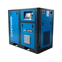 Compresor de Aire de Tornillo Industrial Airstone de Alta Eficiencia Energética, 380V 50HZ 0.8Mpa 8bar PM, Velocidad Variable, 45KW 60HP PM VSD