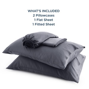 Bán buôn tùy chỉnh hiện đại phong cách tre tấm ga trải giường thiết lập duy nhất đôi hoặc Vua Kích thước hỗ trợ giấc ngủ được trang bị phẳng Duvet cover bedding Set - Product Image 3