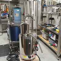 2025 dernière conception commerciale distillateur en acier inoxydable chauffage électrique 50L Machine de brassage équipement de fermentation whisky