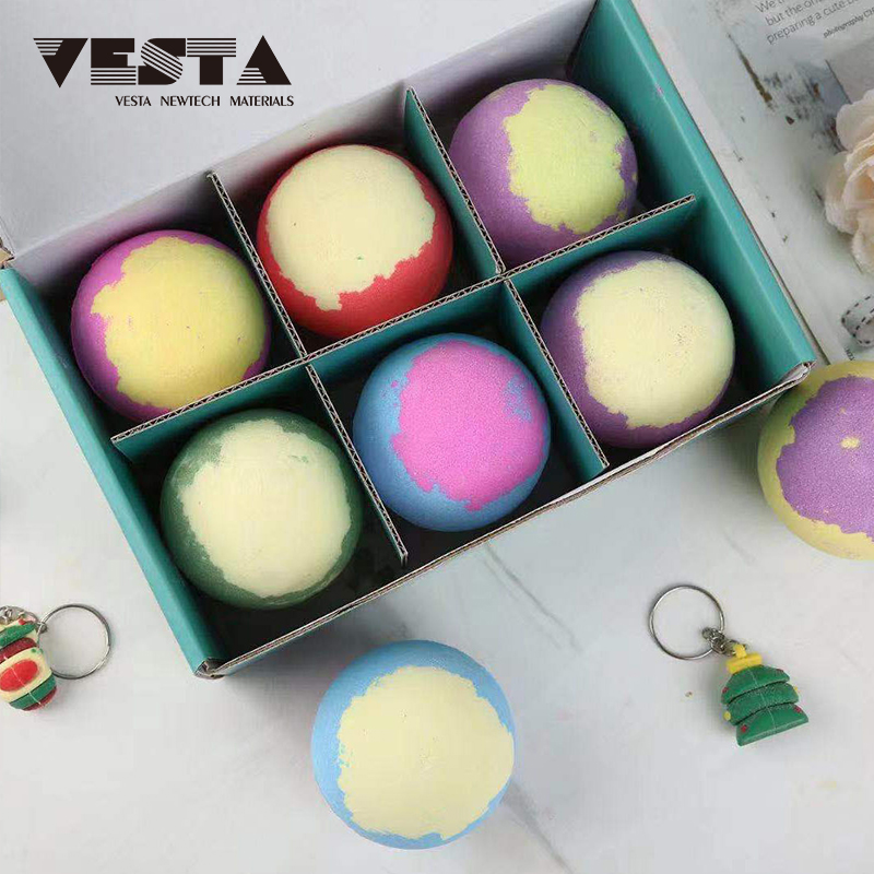 Рождественские Бомбочки для ванны, подарочный набор, восхитительный красочный шар для ванны, роскошный Ароматерапевтический масляный шар для ванны