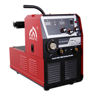 Machine à souder GREATEC MIG/MMA 16V 50-250A, cycle de travail 40%, diamètre du fil 1,0/1,2 mm pour acier au carbone, acier inoxydable, laiton, cuivre