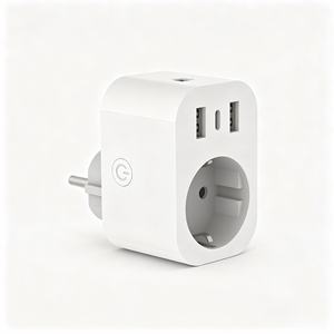 Adaptador de Corriente Inteligente YUHE, 1 Tomacorriente, 2 Puertos USB, Diseño Minimalista de Plástico Blanco, Clasificación IP20, 16A 230V, Interruptores de Pared, Smart Life - Product Image 6