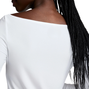 Vêtements de sport décontractés à manches longues, style de marque, haut à col rond, respirant, fitness, gym, haut de yoga confortable pour femmes - Product Image 4