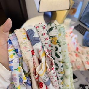 <span class=keywords><strong>Vestito</strong></span> Estivo Sottile in Cotone e Seta per Bambine, Abito Floreale <span class=keywords><strong>con</strong></span> Bretelle Stile Principessa per 1-12 Anni - Product Image 3