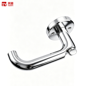 กุญแจล็อคประตูภายในแบบซาตินนิกเกิล Tianyi Custom Factory พร้อมหัวกุญแจทรงสี่เหลี่ยมสำหรับทางเดินในห้องโถง ผลิตจากโลหะผสมสังกะสี เพื่อความเป็นส่วนตัว - Product Image 1