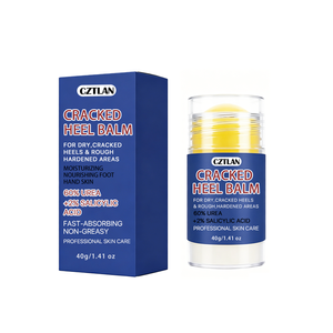 Crème pour les pieds à l'urée et à l'acide salicylique, marque privée, hydratante, exfoliante, réparatrice des peaux mortes, pour talons fendillés - Product Image 1