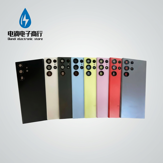 Original Quality Rear Back Case for Samsung S20 Ultra Plus Replacement Glass Housing Battery Door Cover with Camera Frame Lens