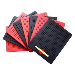 17.7*21.8*1.2 Magnetic Drawing Board Includes <strong>Magnet</strong> Pen 380 <strong>Beads</strong> Educational Open Ended Learning Kit - Product Image 2