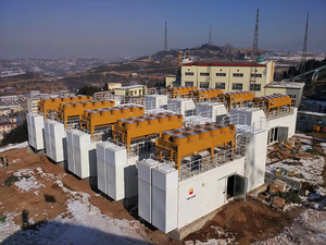وقود صناعي يعمل بالغاز الطبيعي 500KW-1000KW محرك Baudouin أحادي الطور مولد وقود مفتوح من النوع - Product Image 3