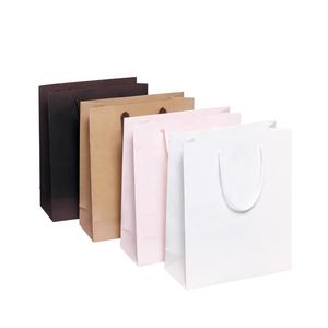 Nuevo color negro baper bolsas para compras de bolsas de papel negro - Product Image 4