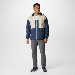 Finer Threads <b>Men's</b> Custom Logo Thin-Thickness Windproof <b>Canvas</b> Vintage Hooded Windbreaker <b>Jacket</b> Outdoor Autumn Clothing - Product Image 1