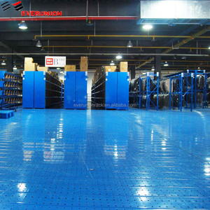 5-lớp nền tảng thép tầng lửng đa cấp kim loại kho kệ với lớp phủ bột kết thúc cho lưu trữ - Product Image 3